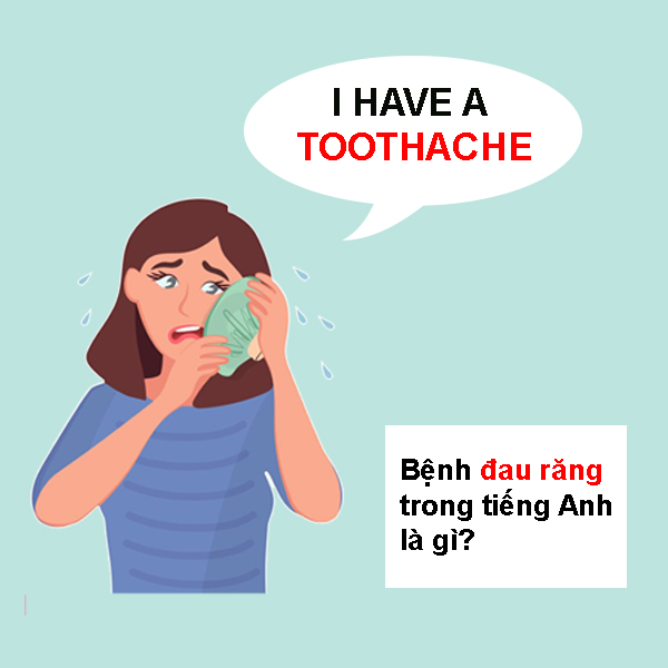 bệnh đau răng tiếng anh là gì